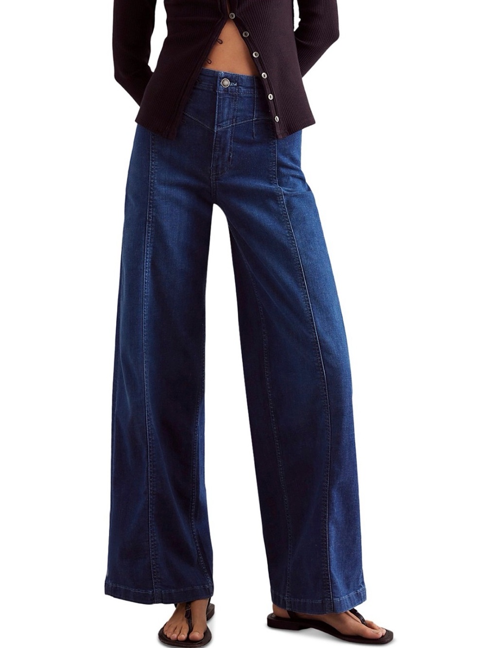 Free People Libre Wide Leg Jeans SIZE 27